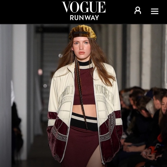 Astrid Andersen: Vogue Runway Velour Tracksuit